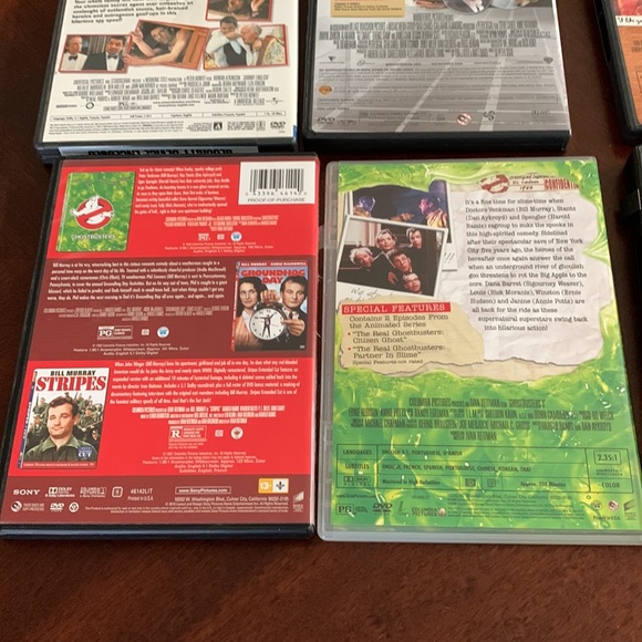 Lot of 6 Comedy DVDs 9 Movies Carell Spade Farley Murray Aykroyd - Picture 4 of 8